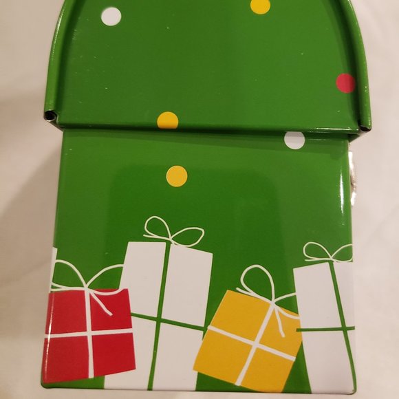 MINI LUNCHBOX - CHRISTMAS COOKIE TIN - SANTA and GIFTS - Picture 7 of 12